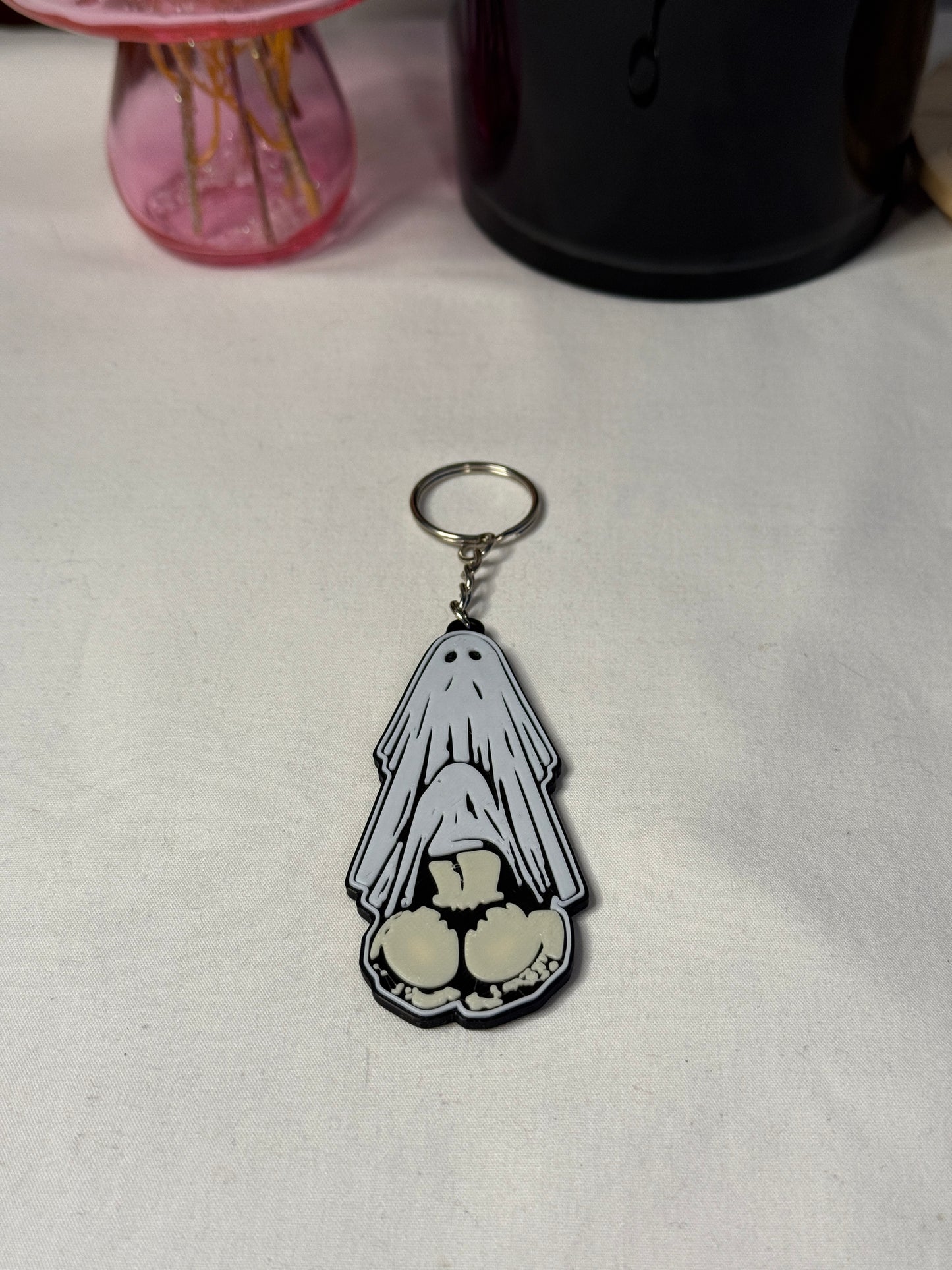 Ghost BJ Keychain