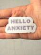 Hello Anxiety Sticker