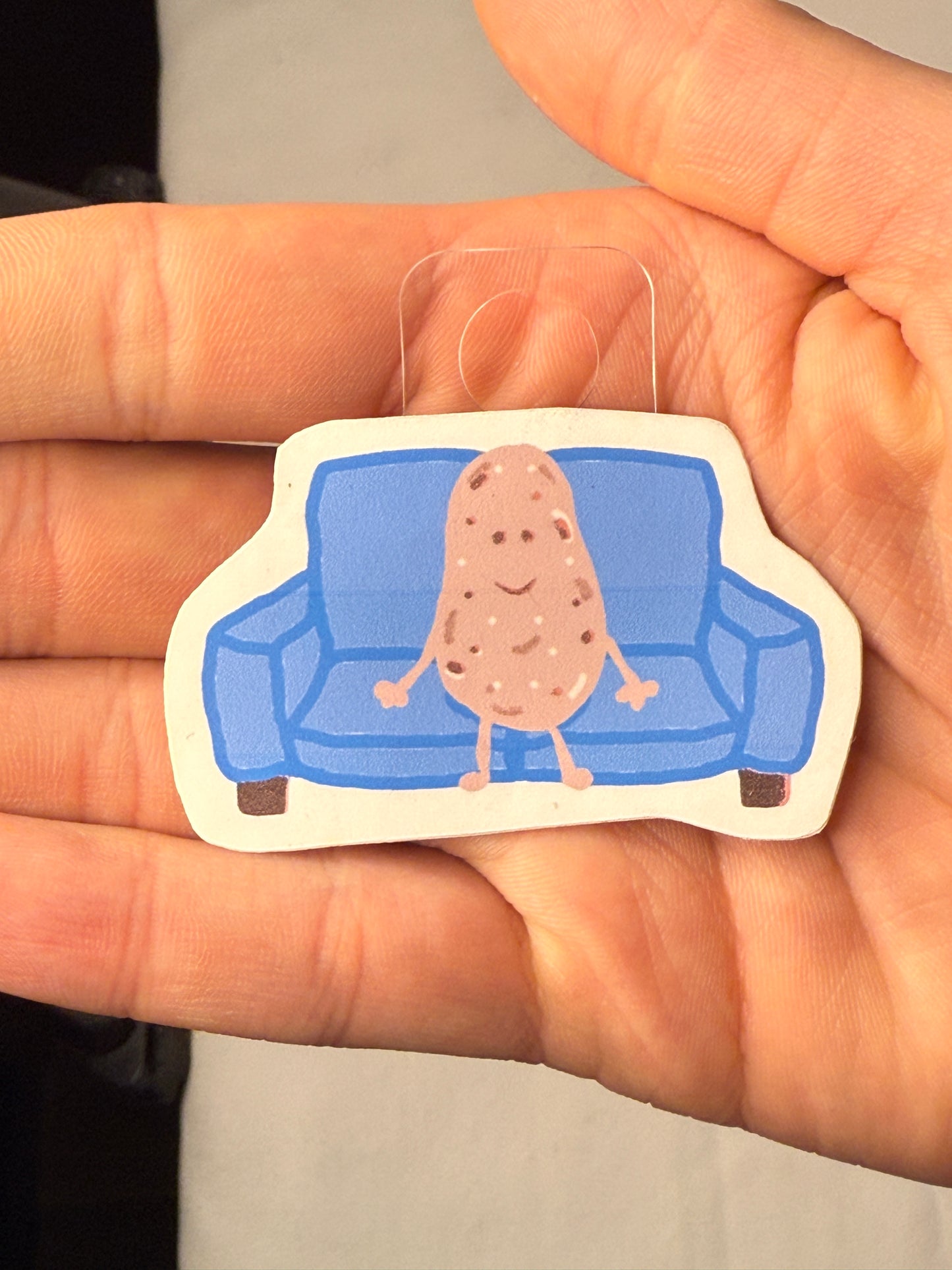 Couch Potato Sticker