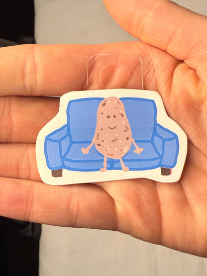 Couch Potato Sticker
