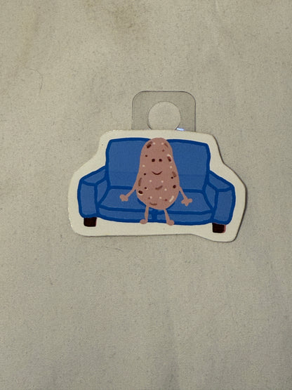 Couch Potato Sticker