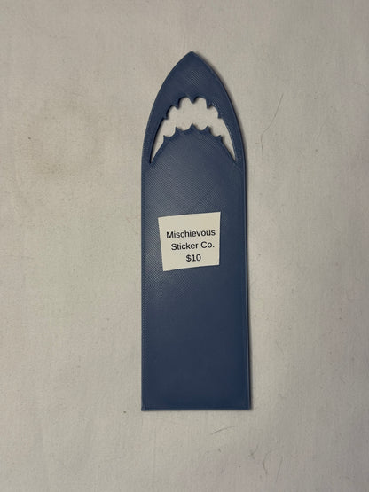 Plastic Shark Bookmark