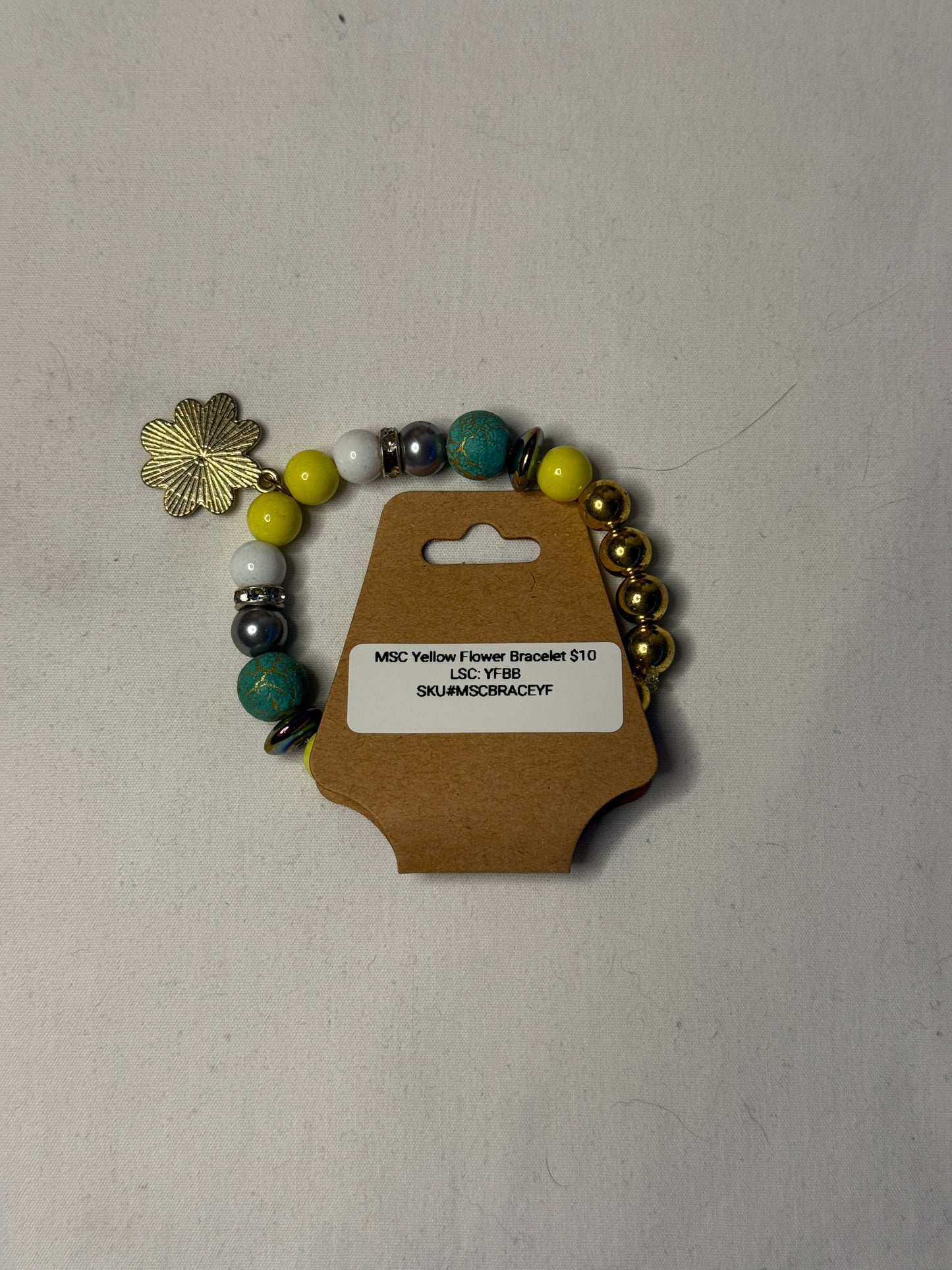 Flower Charm Bracelets