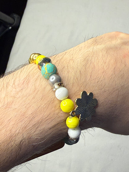 Flower Charm Bracelets