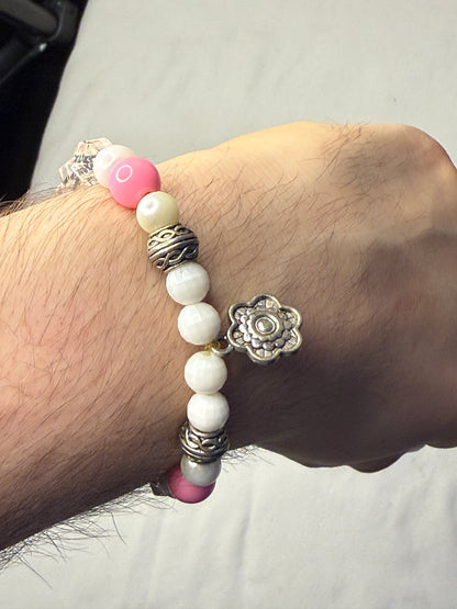 Flower Charm Bracelets