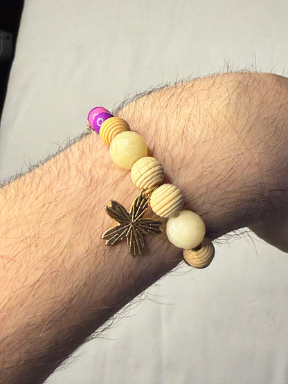 Flower Charm Bracelets