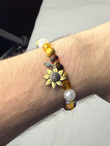 Flower Charm Bracelets