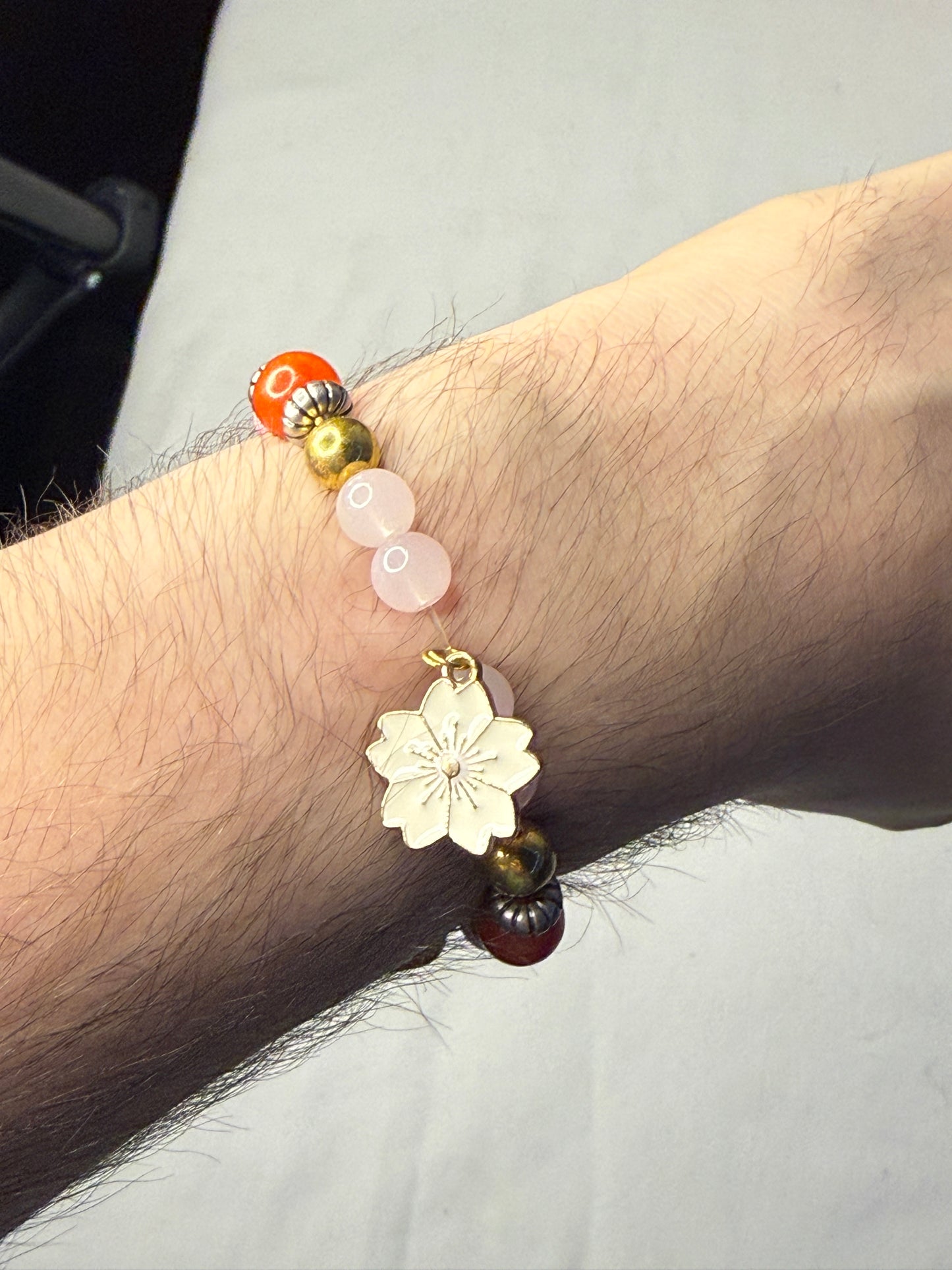 Flower Charm Bracelets