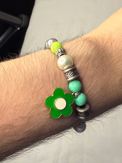 Flower Charm Bracelets