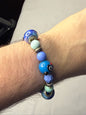 Blue Panda Beaded Bracelet
