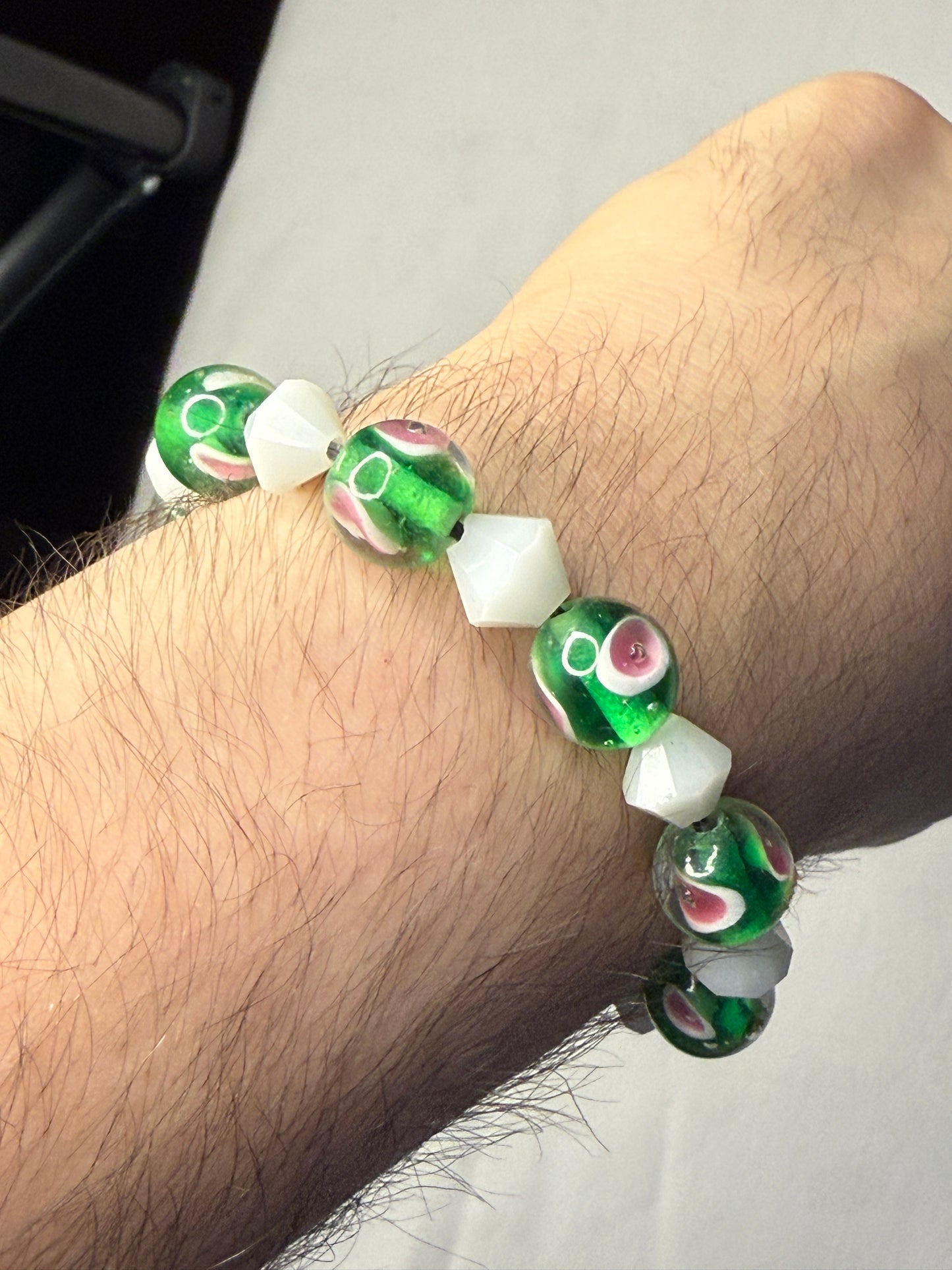 Watermelon Beaded Bracelet