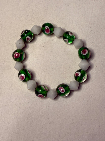 Watermelon Beaded Bracelet