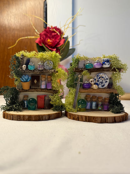 Minitaure Fairy Shelves
