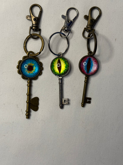 Dragon Eye Key Keychains