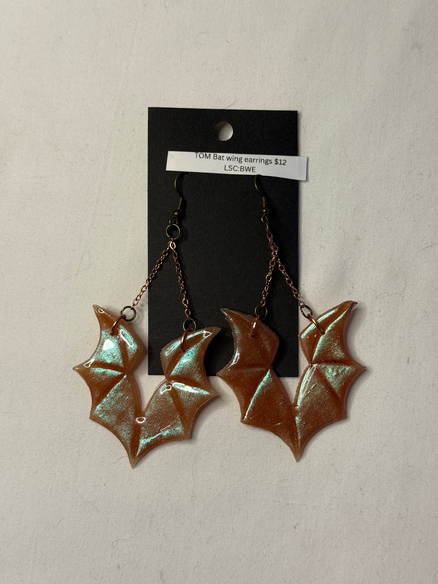 Bat Wing Dangle Earrings