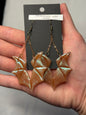 Bat Wing Dangle Earrings