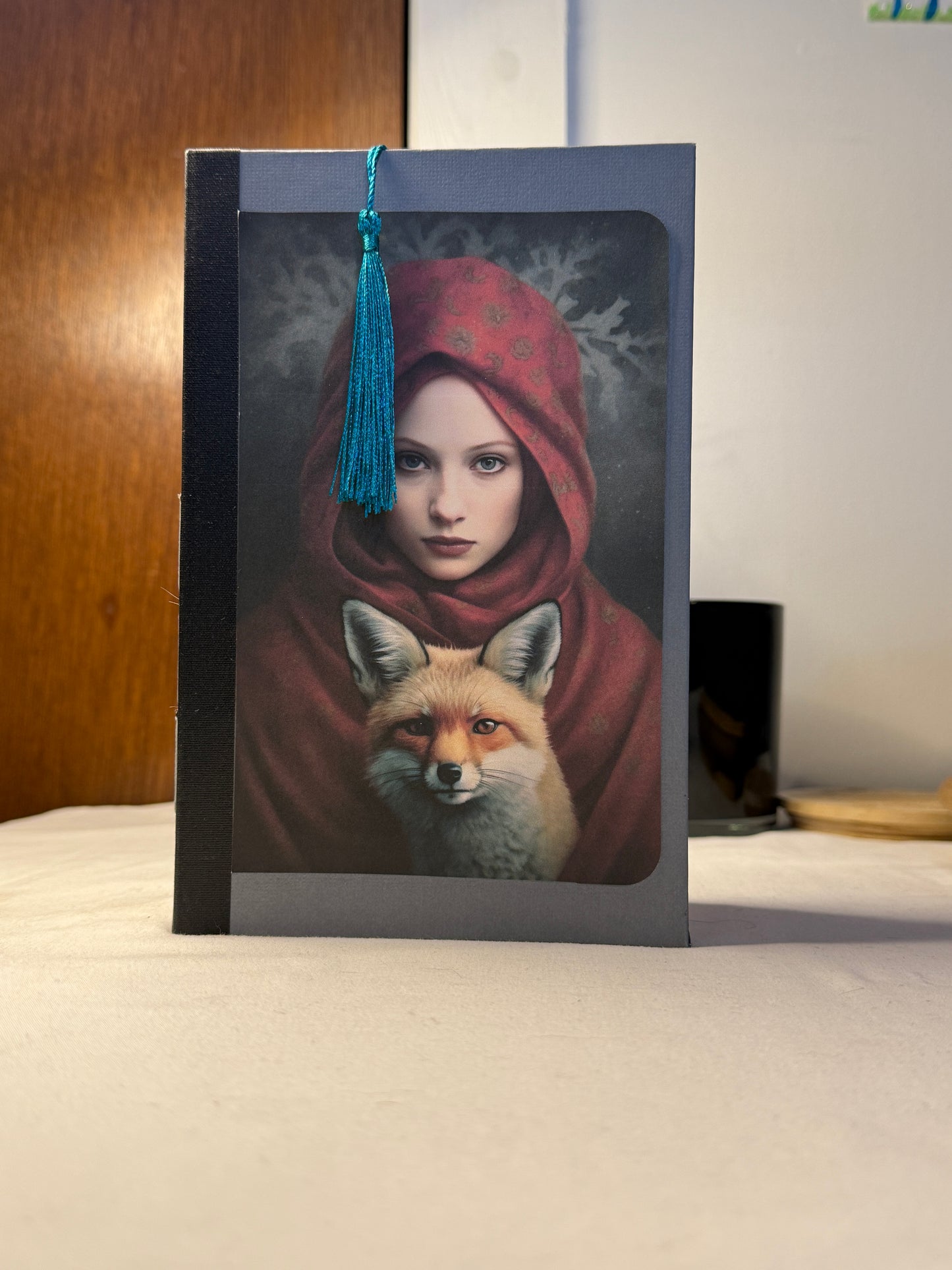 Handmade Fox-Themed Journal