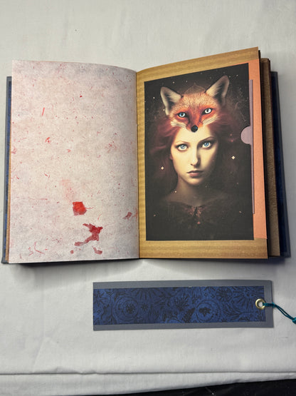 Handmade Fox-Themed Journal