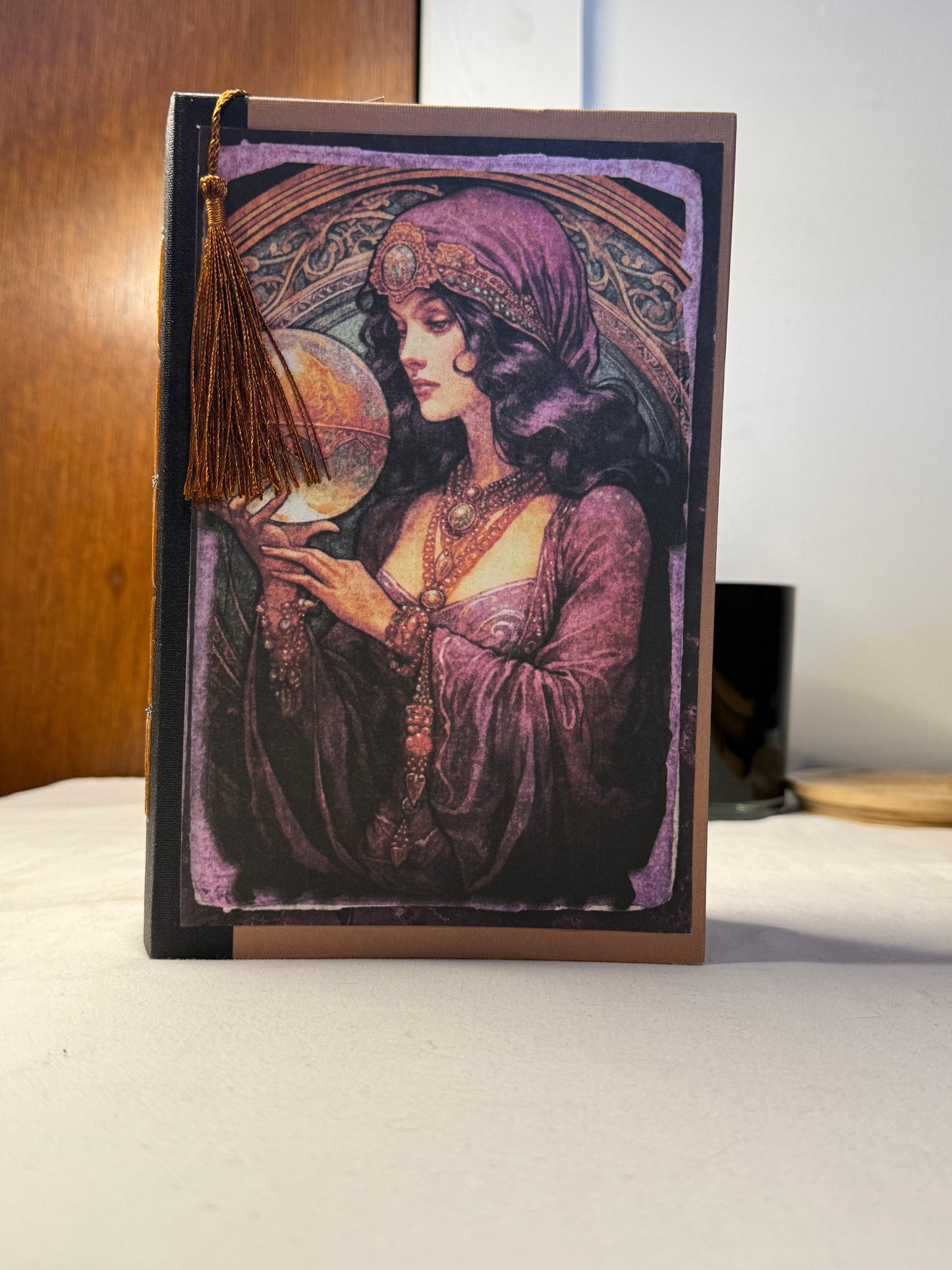 Handmade Fortune Teller-Themed Journal