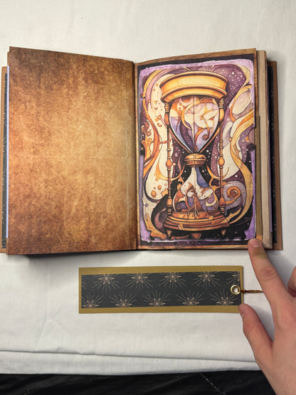 Handmade Fortune Teller-Themed Journal