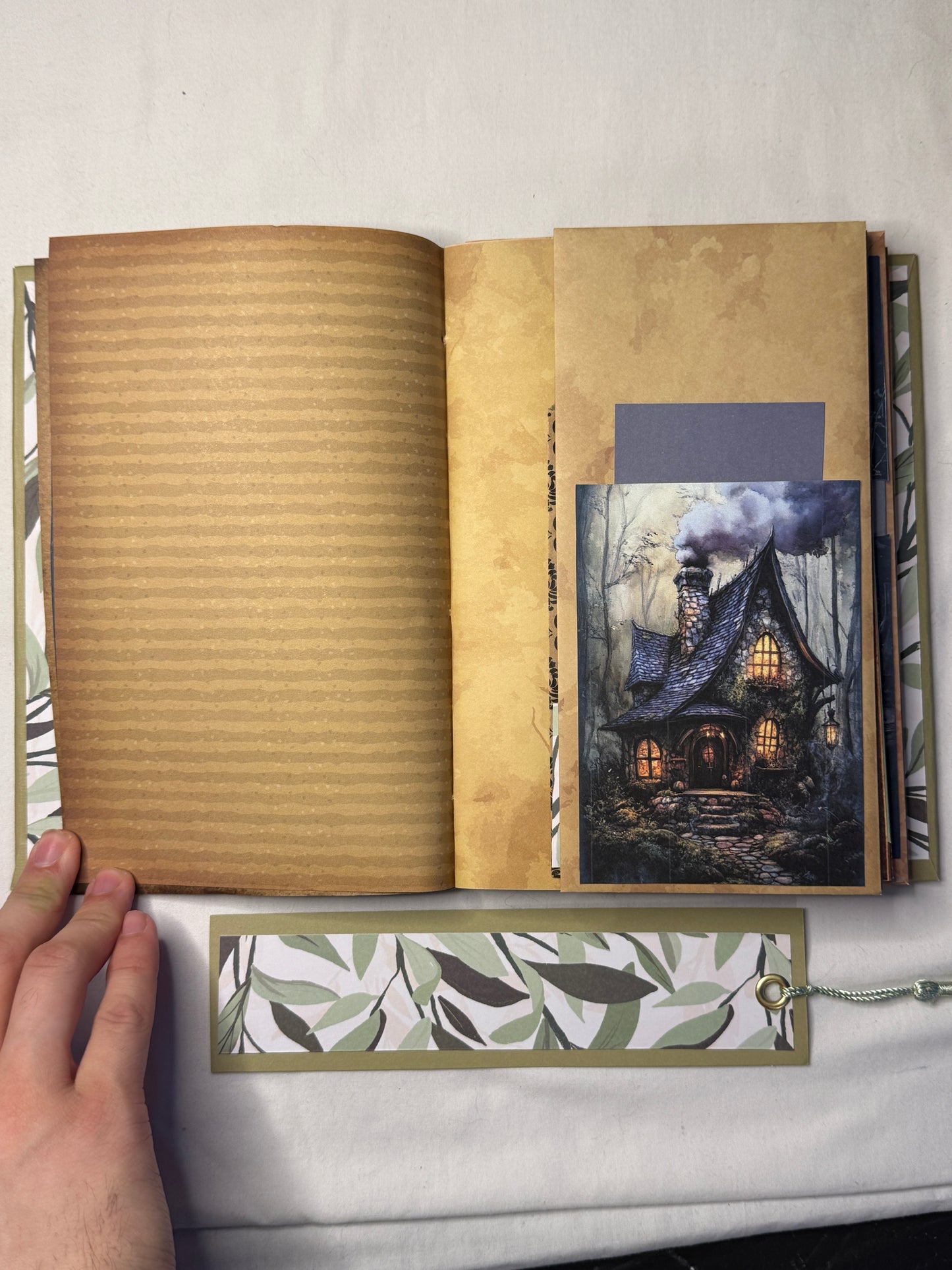 Handmade Raven-Themed Journal