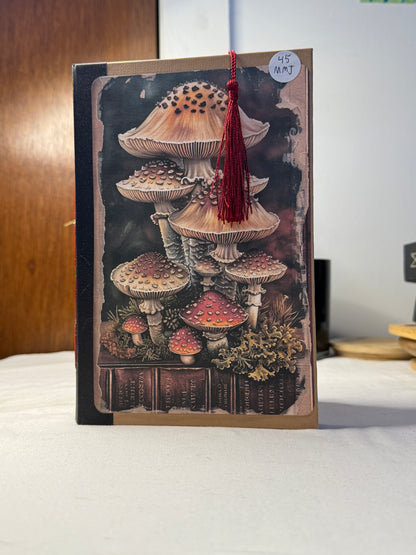 Handmade Mushroom-Themed Journal