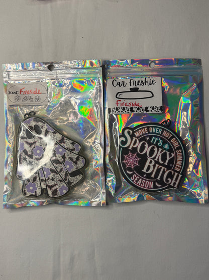 Fireside Scented Car Freshies