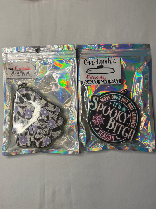 Fireside Scented Car Freshies