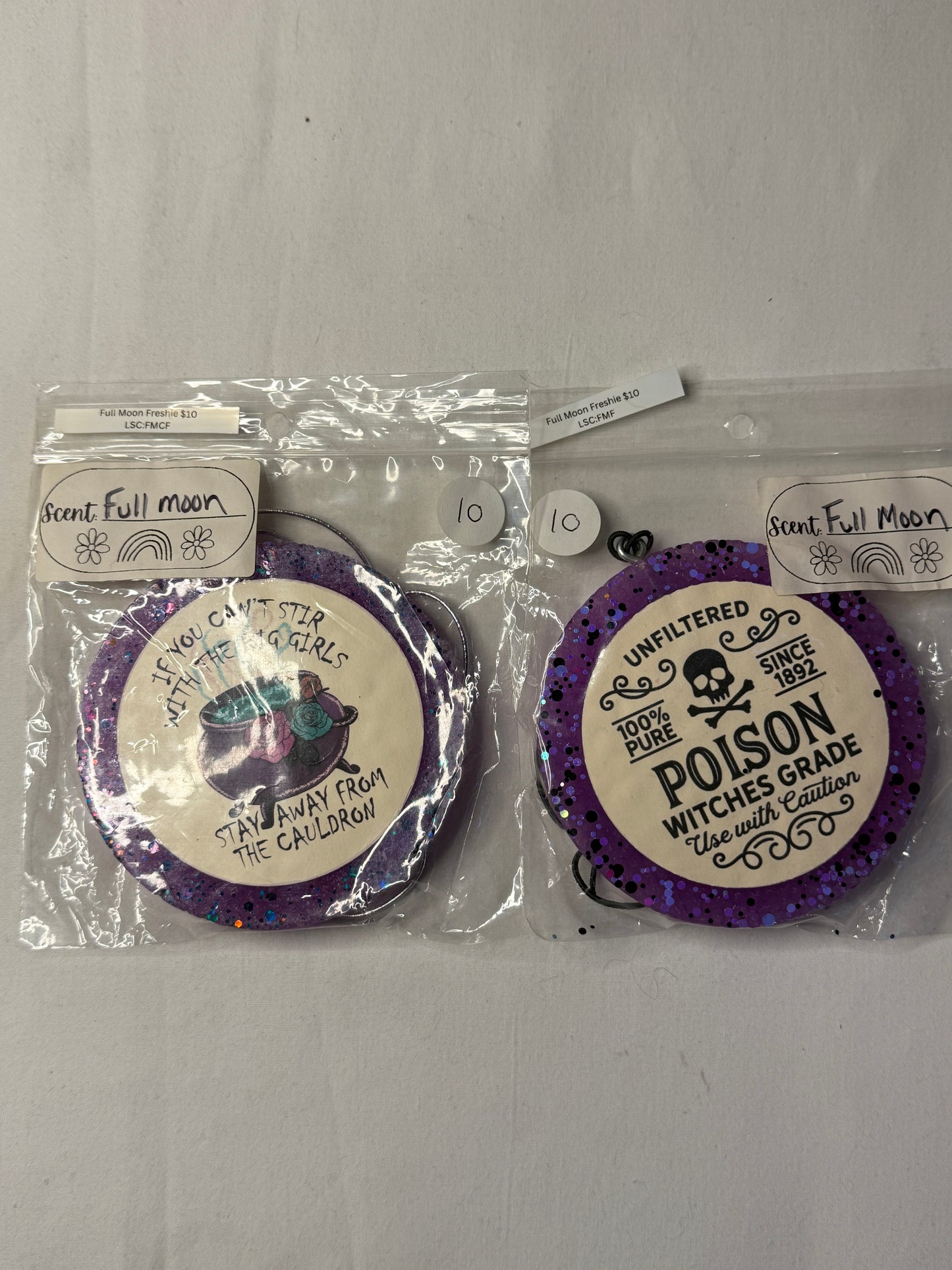 Full Moon Scented Car Freshies