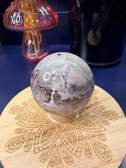 Moss Agate Sphere