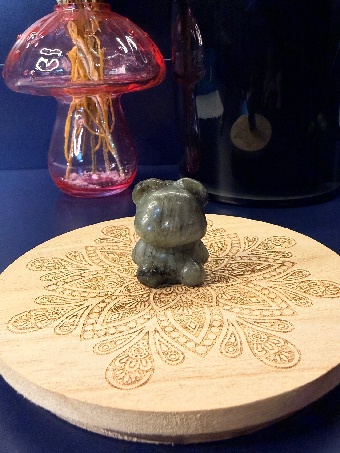 Labradorite Bear