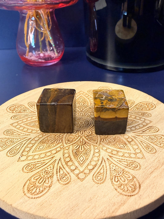 Tiger Iron Cube