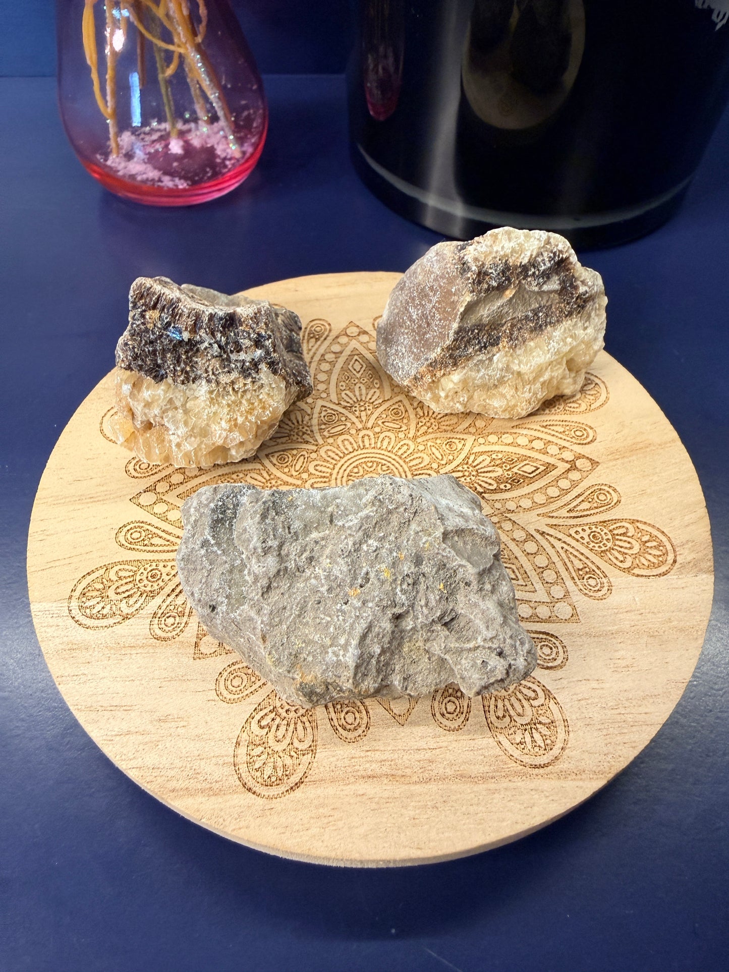 Raw Septarian