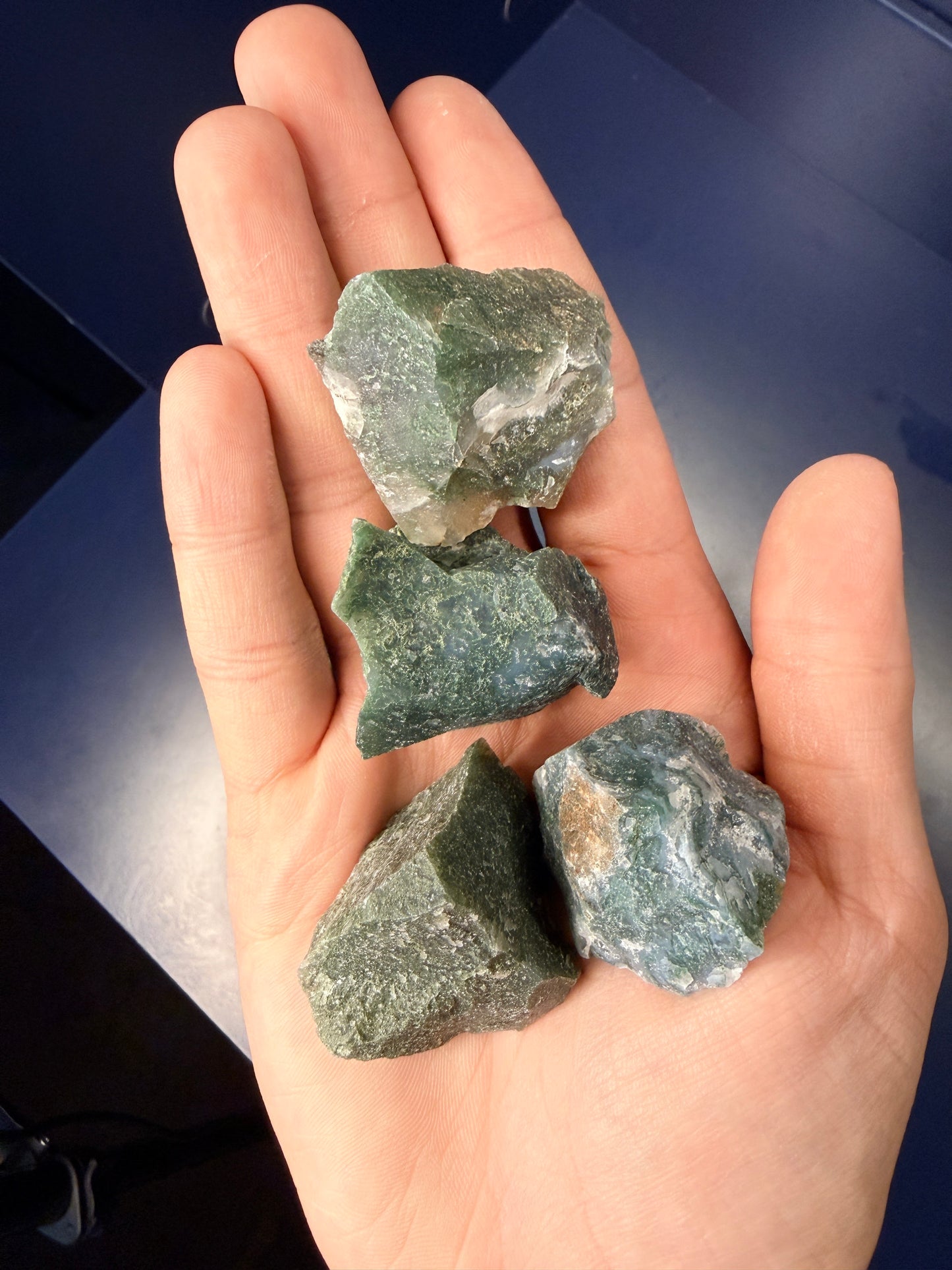 Raw Moss Agate