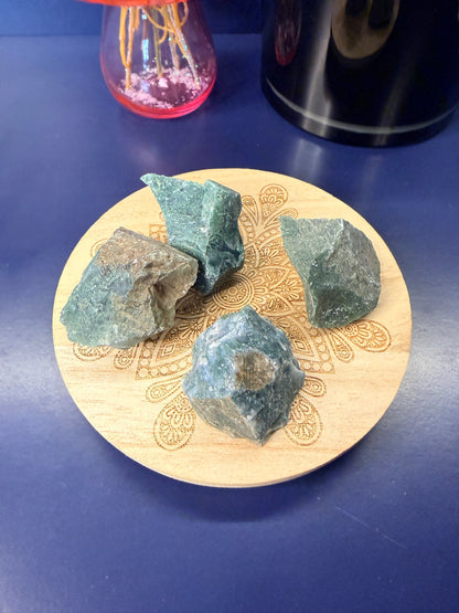 Raw Moss Agate