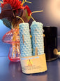 Meditation Hand-Rolled Beeswax Spell Candles