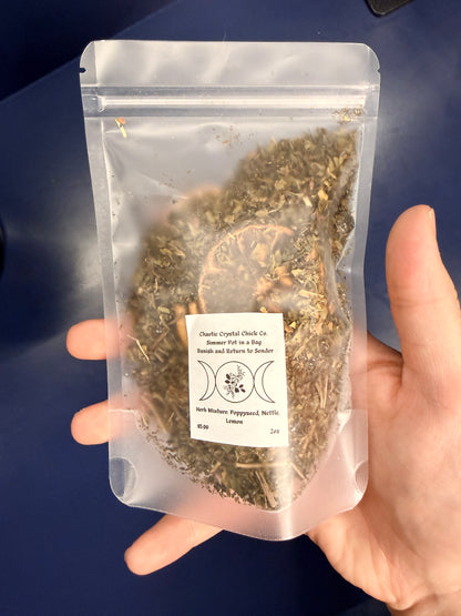 Banish and Return to Sender Simmer Pot in a Bag