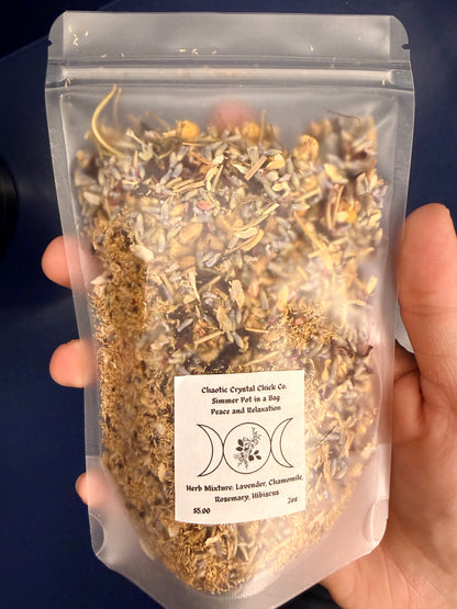 Peace and Relaxation Simmer Pot in a Bag