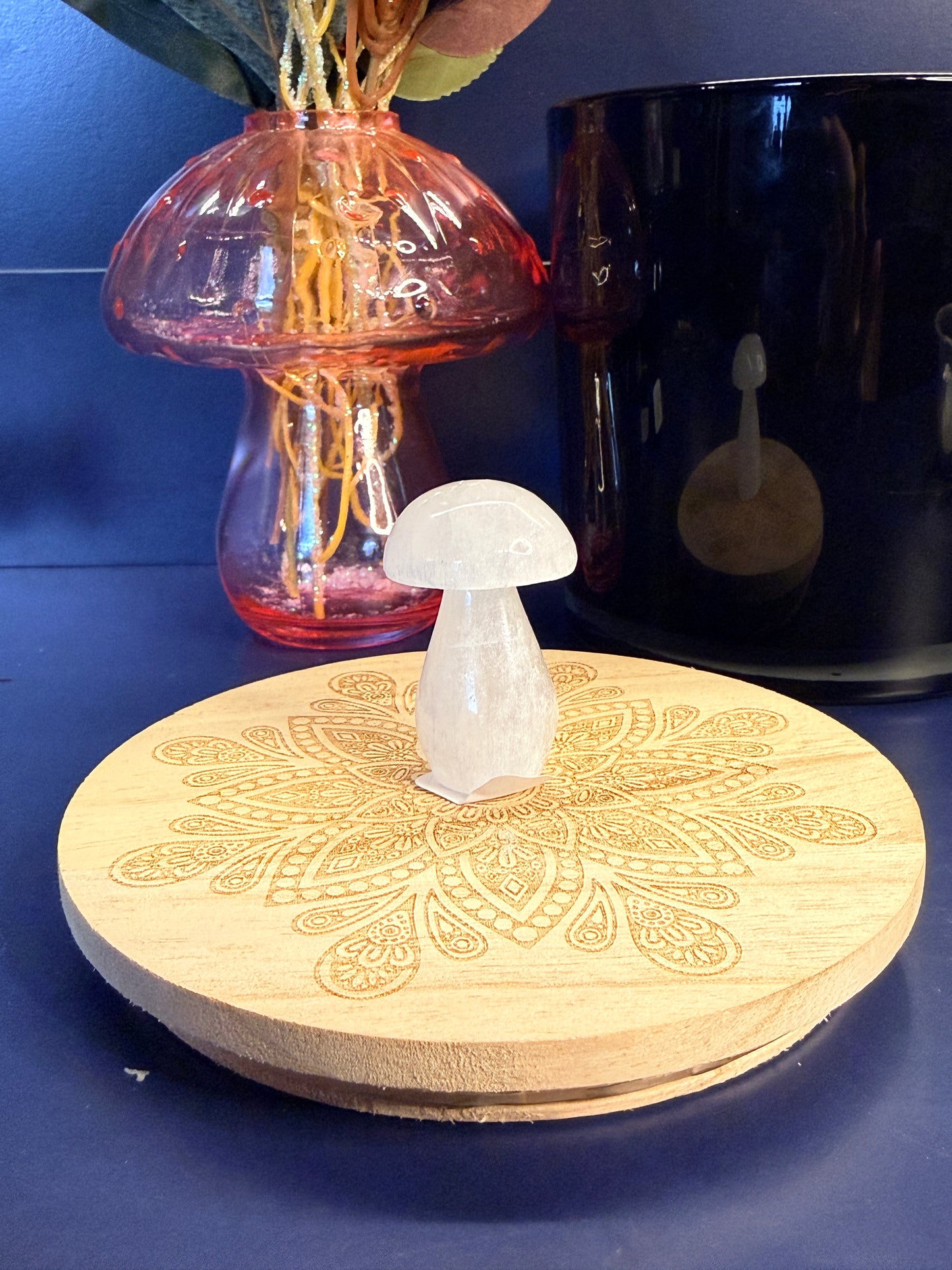 Selenite Mushroom