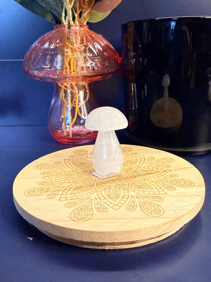 Selenite Mushroom