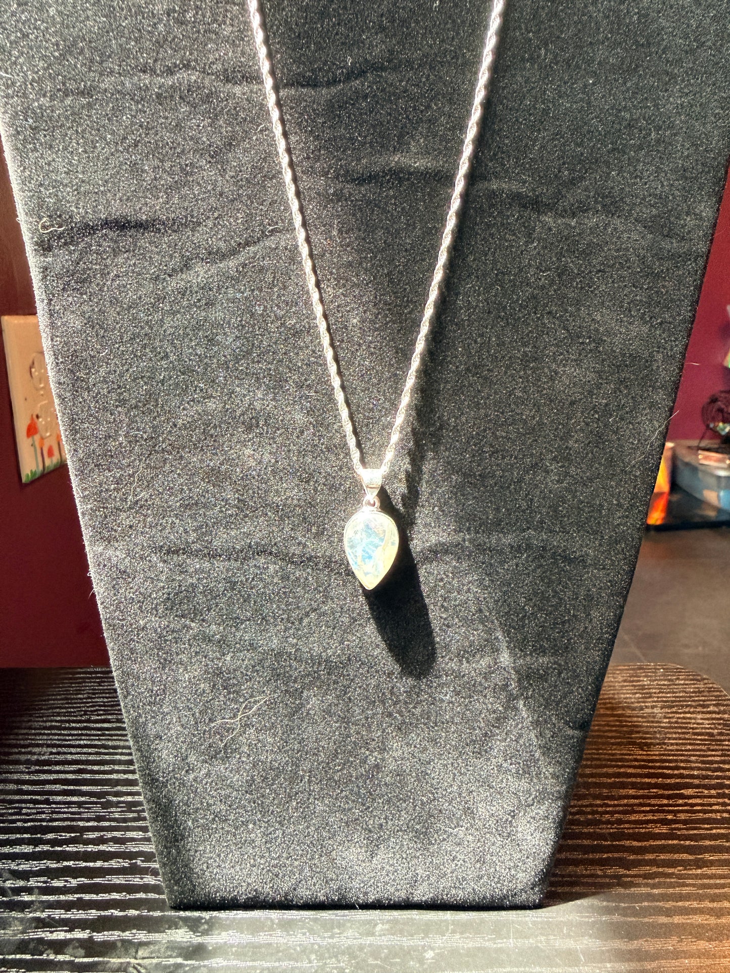 Moonstone Sterling Silver Pendant