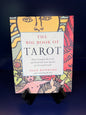 Book titled 'The Big Book of Tarot' with colorful cover design on a dark background