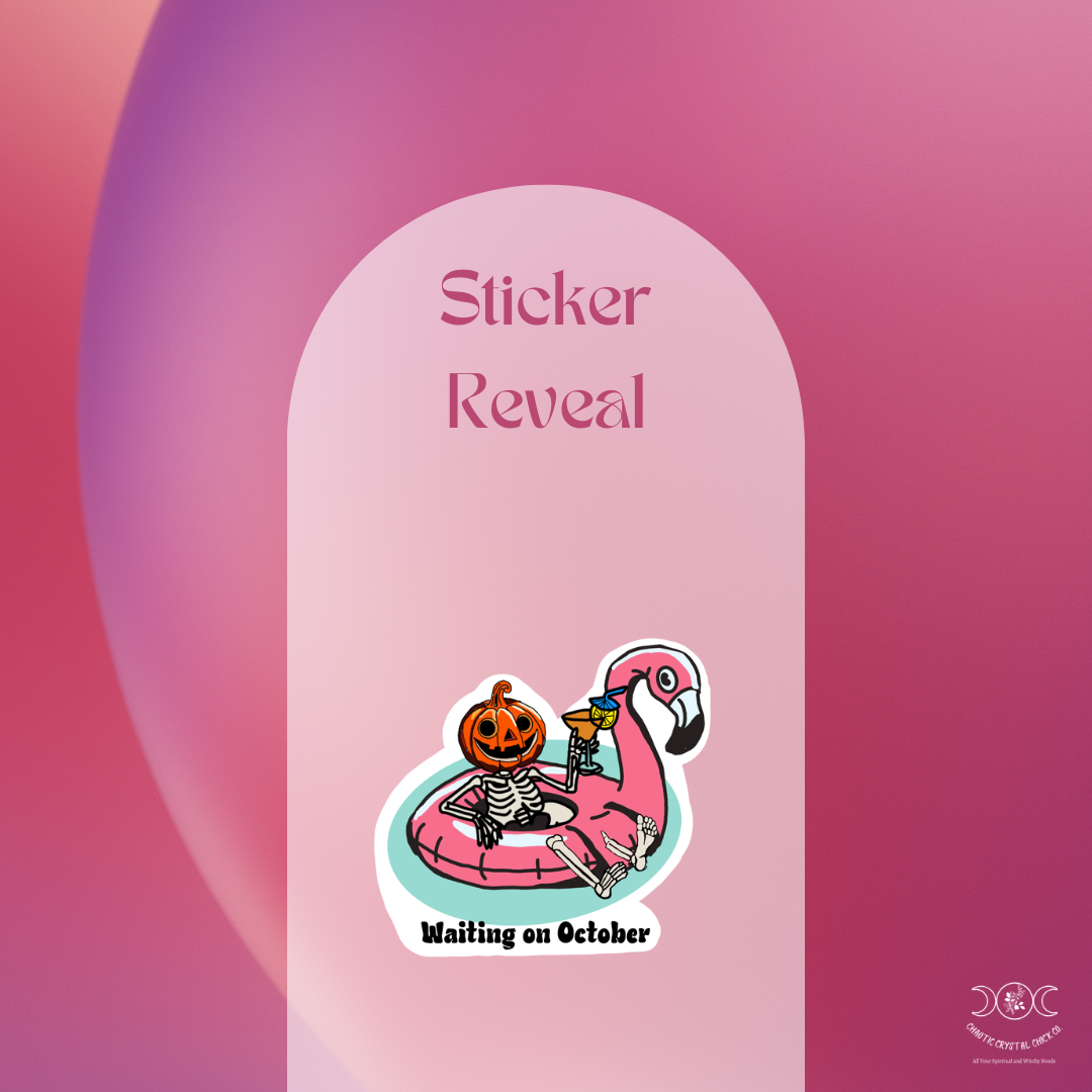 Sticker of the Month Club Elle's Vault Monthly Subscription August 2026