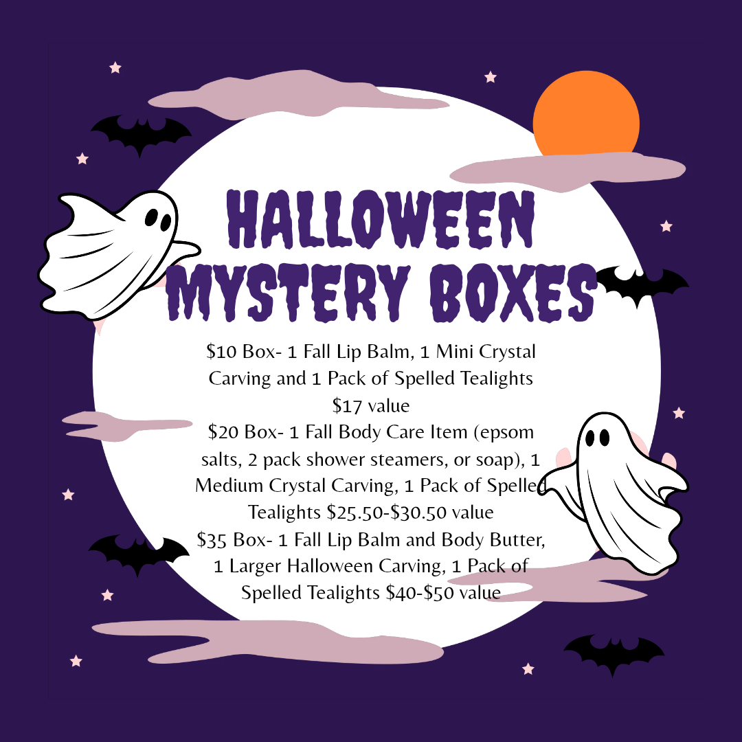 Halloween Themed Mystery Boxes