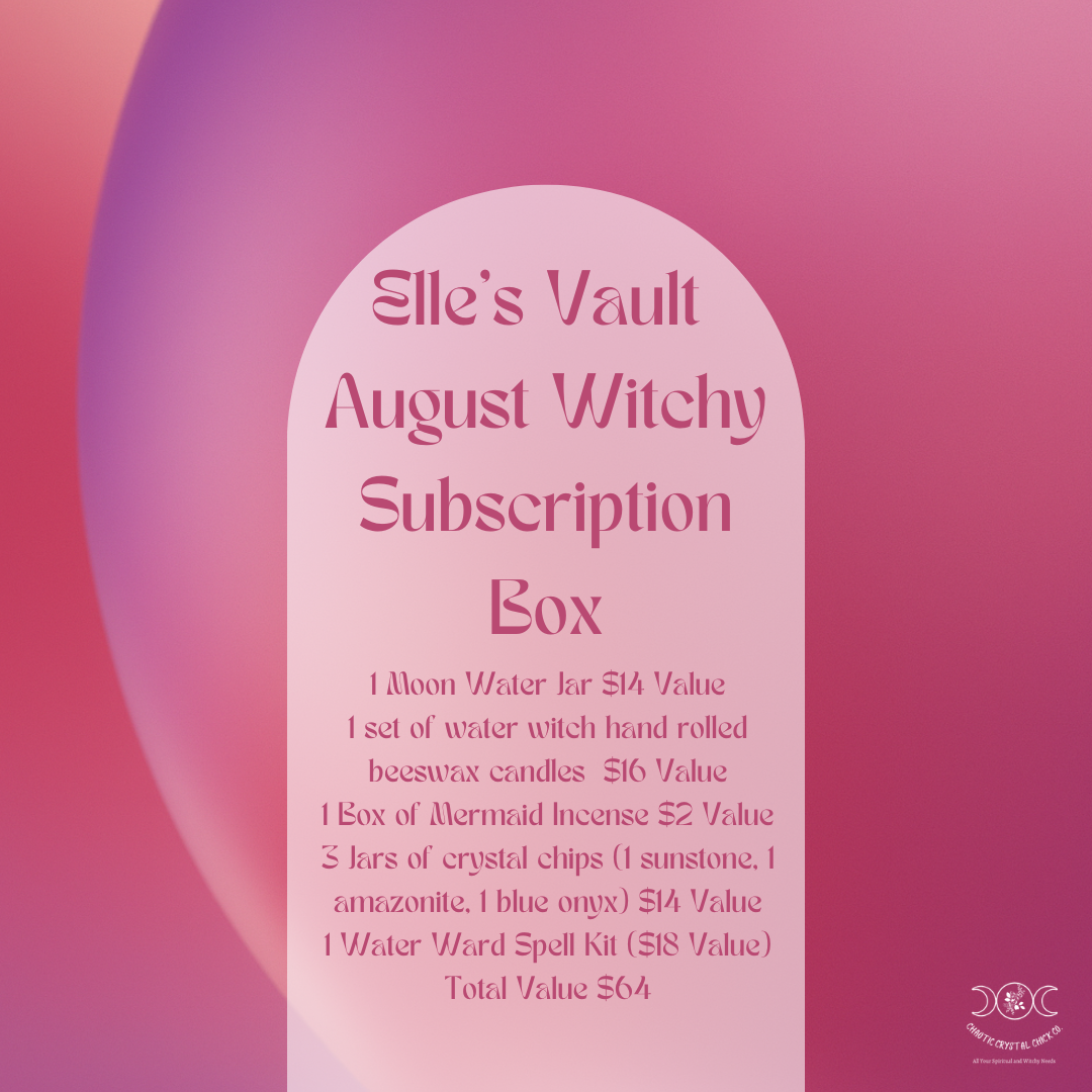 Monthly Witchy Subscription Elle's Vault August 2026
