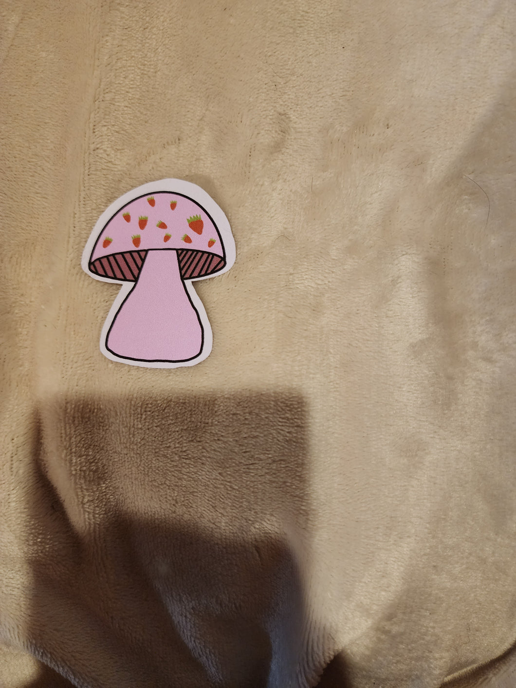 Strawberry Mushroom Sticker