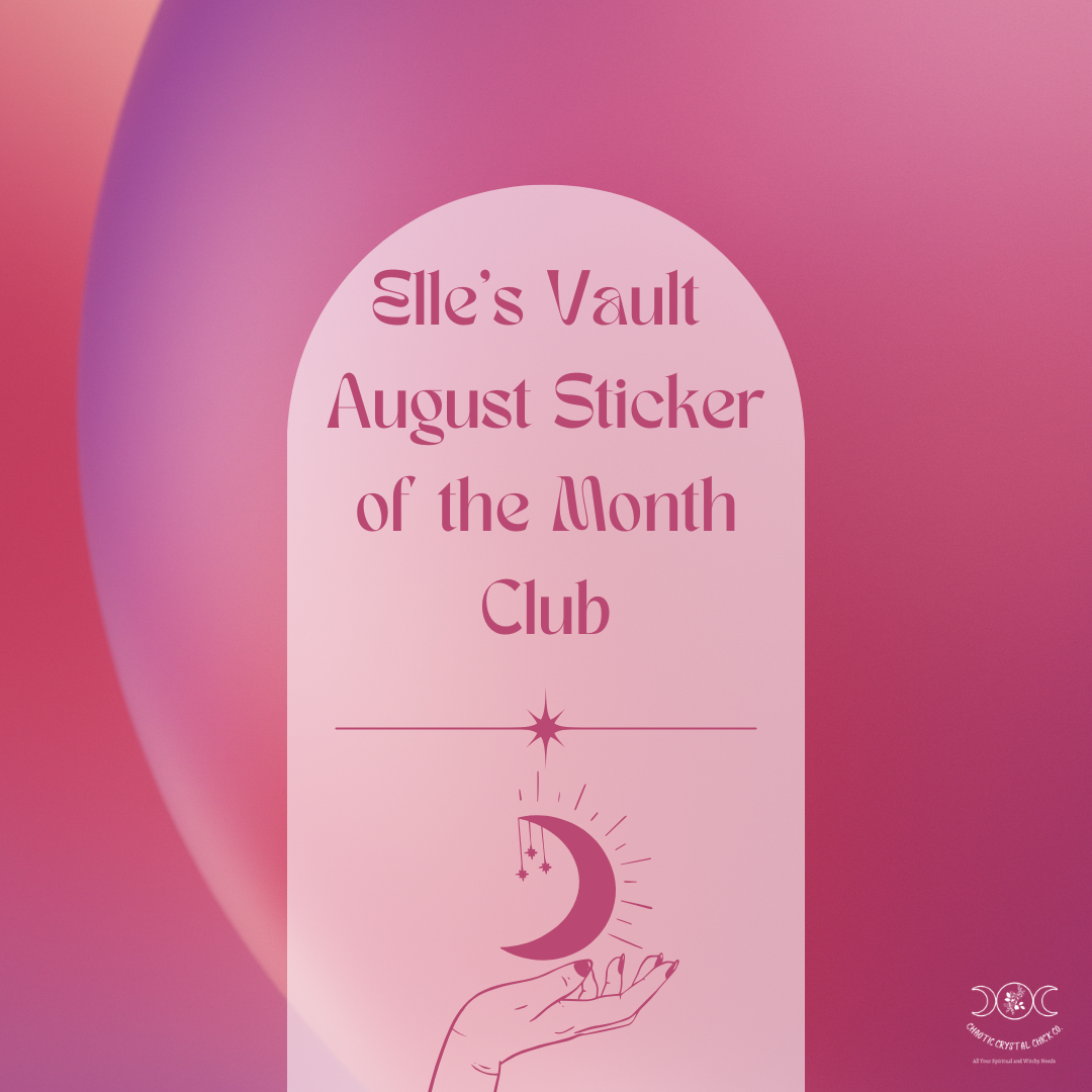 Sticker of the Month Club Elle's Vault Monthly Subscription August 2026