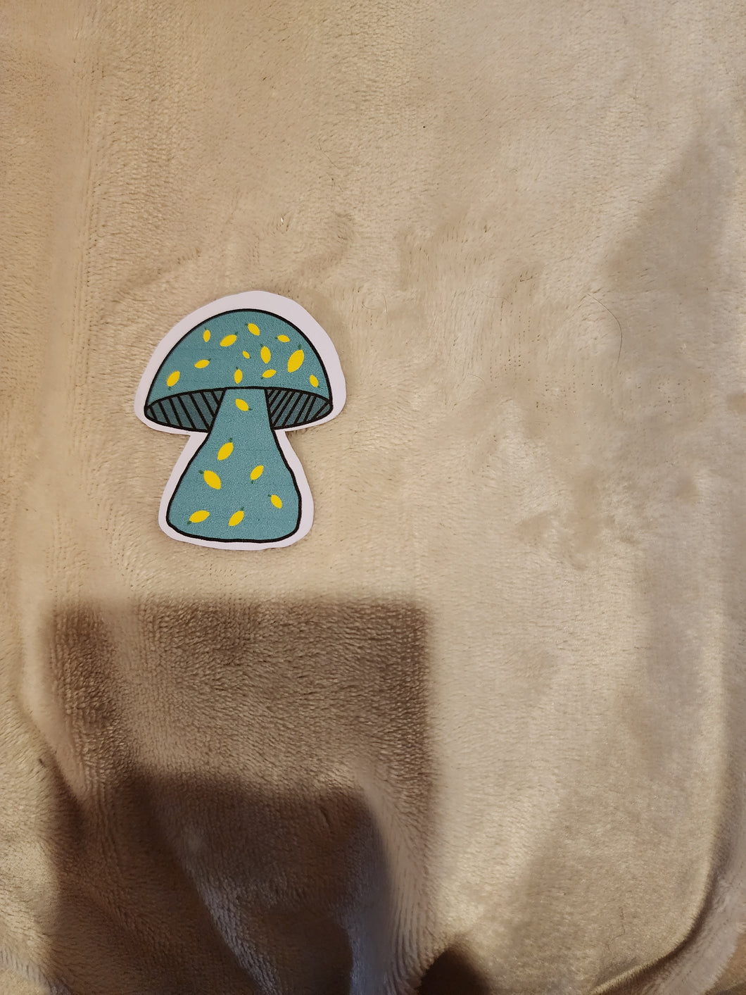 Lemon Mushroom Sticker