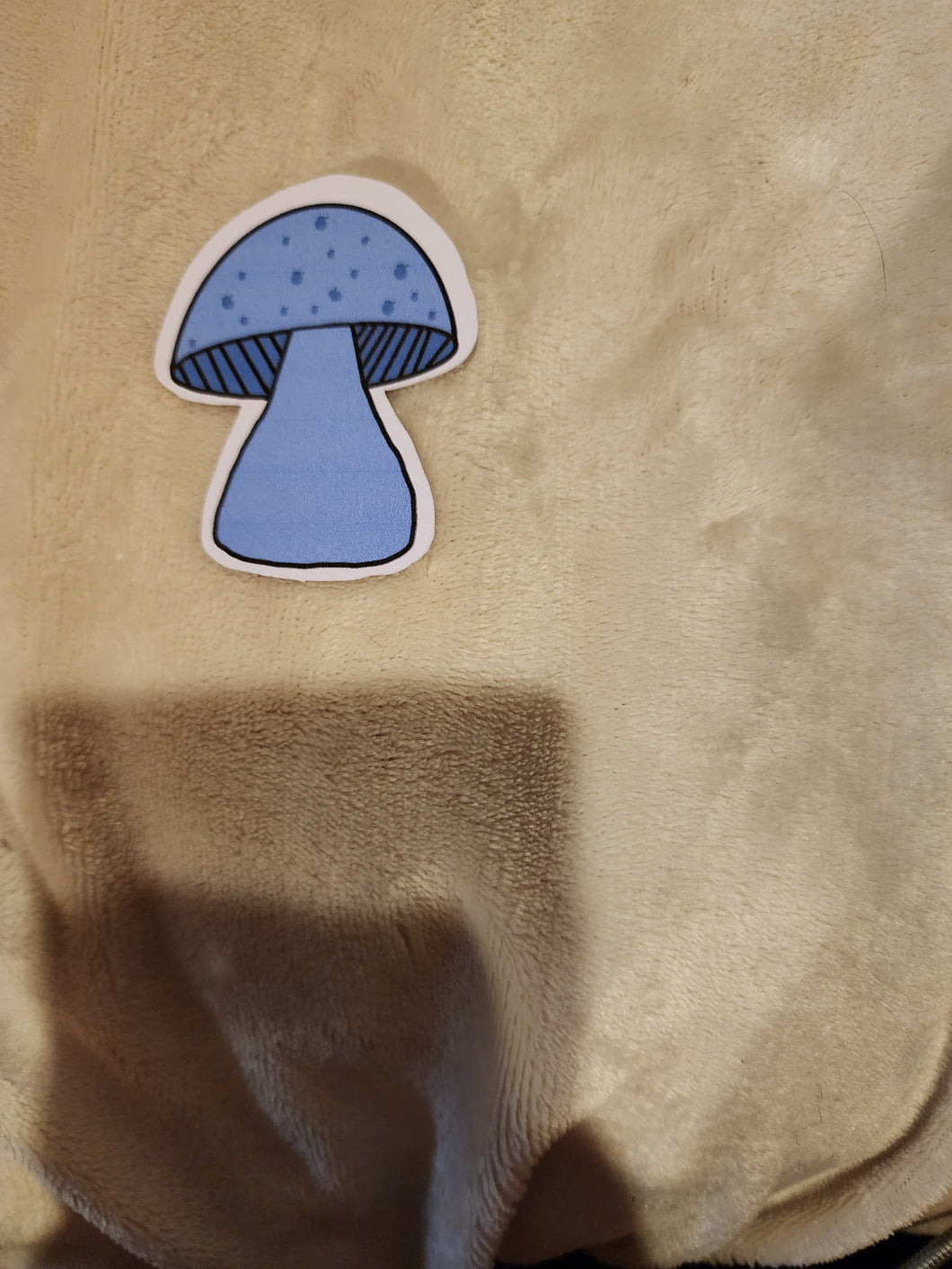 Blueberry Mushroom Sticker