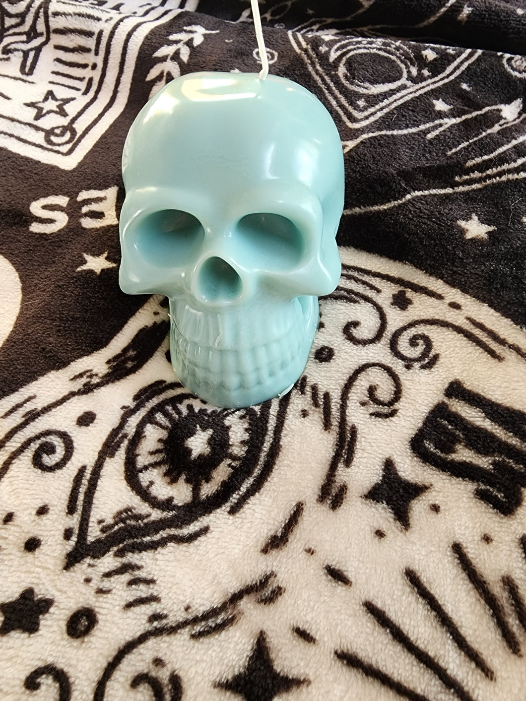 Good Morning I Love You Skull Candle